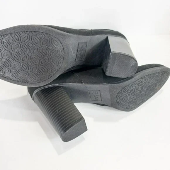 Style & Co Saraa Slouch Mid-shaft Boots Black -11 - Picture 5 of 5